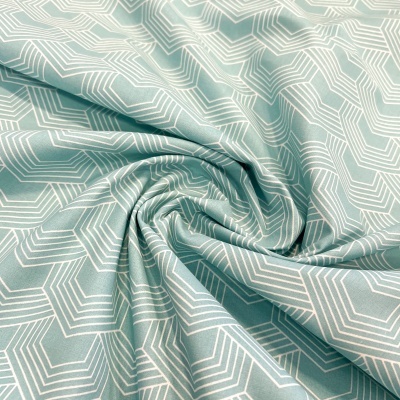 Tecido Le Tissu by Domotex | Geometric - Verde Água
