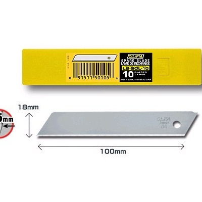 OLFA | Lâminas Segmentadas 18mm LB-10B