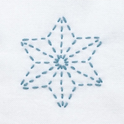 Fio de Sashiko | Awai-Iro 40m - Azul Fumado