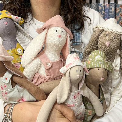 Passo a Passo Digital | Coelhinho Tilda