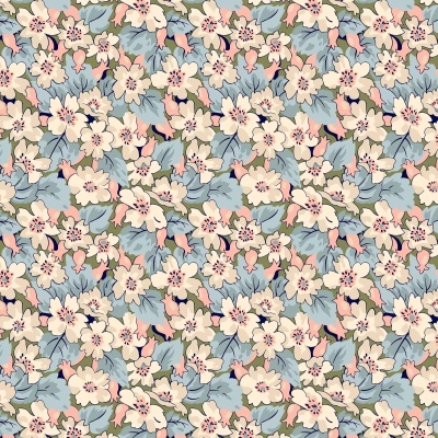 Tecido Liberty | Tree of Life - Somerset Hedgerow Blue