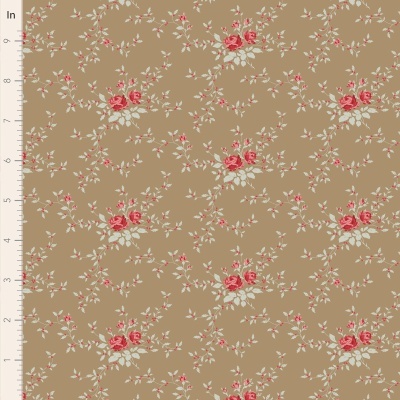 Tecido Tilda | Merry Little Christmas - Noel Taupe