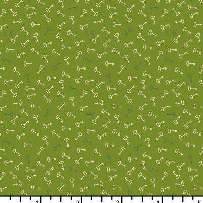 Tecido EQP | Back in the Day - Keys Forest Green
