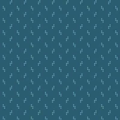 Tecido Stof | Tiny Delight - Tetris - Azul Royal