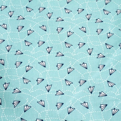 Tecido Le Tissu by Domotex | Paperplane - Verde Água