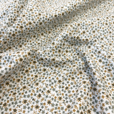 Tecido Le Tissu by Domotex | Flowery - Verde Seco