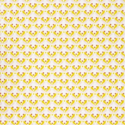 Tecido Poppy | Floral Fantasy Mini - Branco