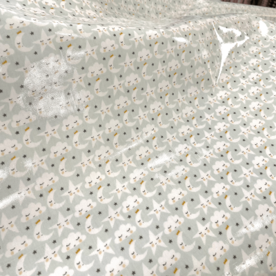 Tecido Plastificado | Fabricart - Lua e Estrelas