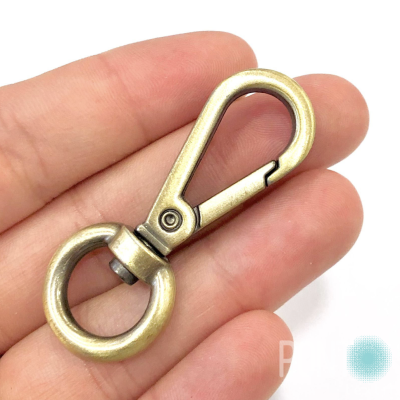 Mosquetão Base Redonda 10mm