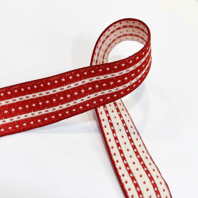 Fita Decorativa | Pesponto - Vermelho