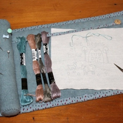 The Birdhouse | Stitch n' Go Sewing Roll