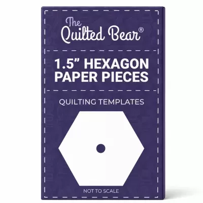 Quilted Bear | Templates de Papel - 100 unidades Quilted Bear | Templates de Papel - 100 unidades