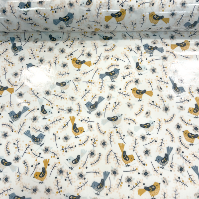 Tecido Plastificado | Passarinhos