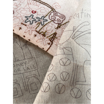 Hatched and Patched | The Goat, the Goose, & and Cow Called Bruce Quilt