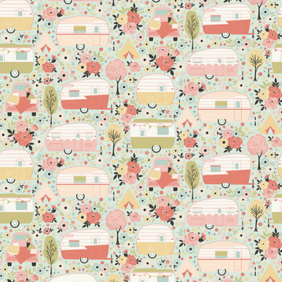 Tecido Riley Blake | Golilocks - Mint