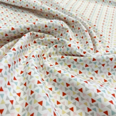 Tecido Le Tissu by Domotex | Triângulos - Multicor