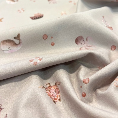 Tecido Poppy | Martime - Areia