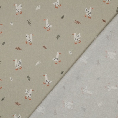 Tecido Poppy | Animais da Fazenda - Sage