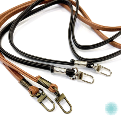 Alça Tiracolo com Ferragens - Pele Sintética