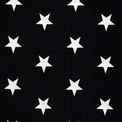 Tecido Poppy | Stars - Preto