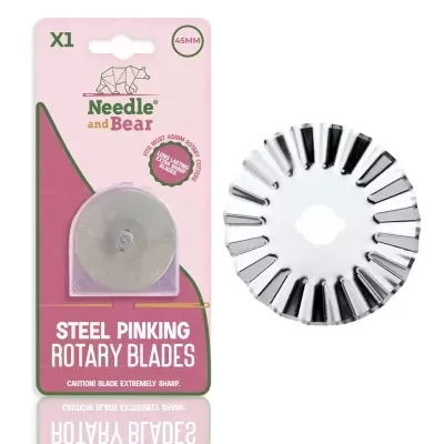 Needle & Bear | Lâmina de Zig-Zag para Cortador Rotativo 45mm