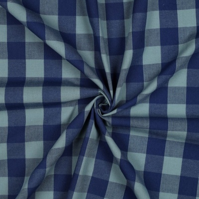 Tecido Vichy | Azul e Verde