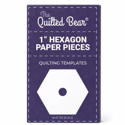 Quilted Bear | Templates de Papel - 100 unidades