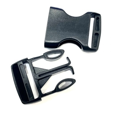 Fecho de Plástico | 40mm - Preto