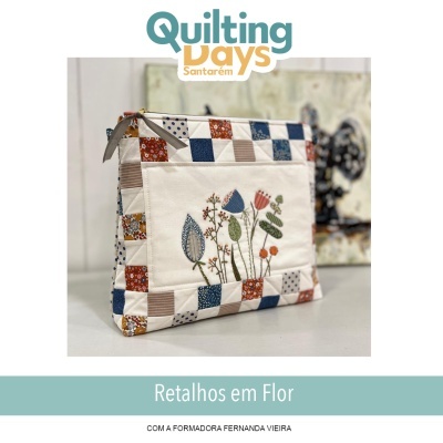 Quilting Days | Kit Retalhos em Flor - Fernanda Vieira