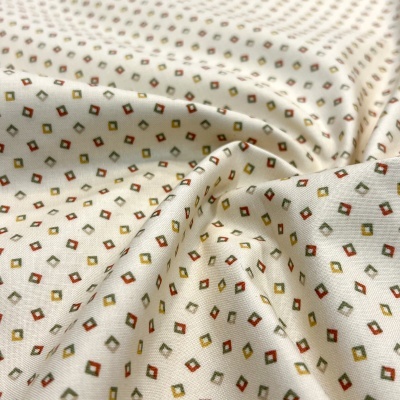 Tecido Andover | Autumn Woods - Geo Ecru