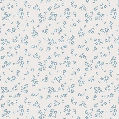 Tecido AGF | True Blue - Sprinkled Florets Cloud