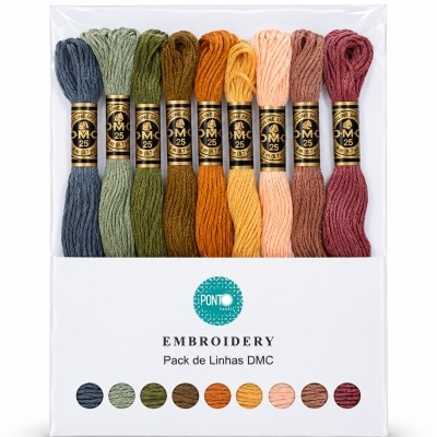 Kit Pontotextil | Linhas DMC para a Colcha Out & About