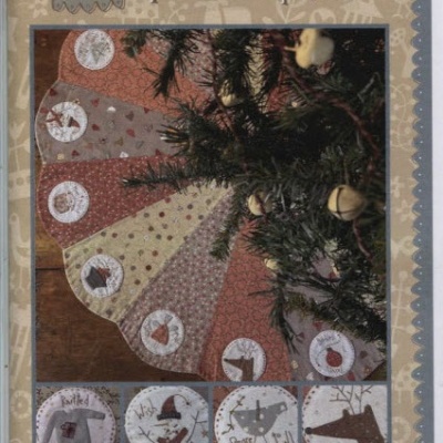 Hatched and Patched | Around for Christmas Tree Skirt
