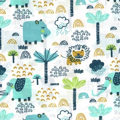 Tecido Jungle - Esmeralda