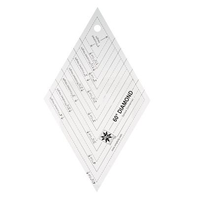 EZ Quilting | Régua - 60º Diamond