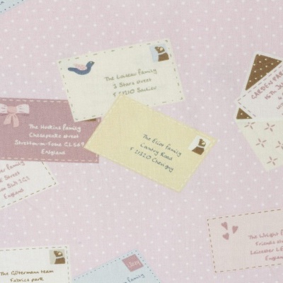 Tecido Gütermann | Postcards - Pink