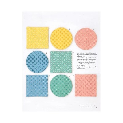 Livro | Sashikonami - Leçon de Broderie Sashiko – Le Hitomezashi