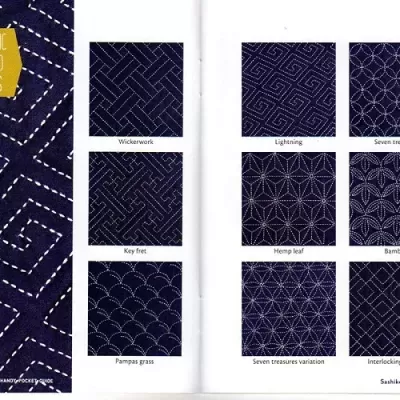 Livro | Sylvia Pippen - Sashiko Handy Pocket Guide