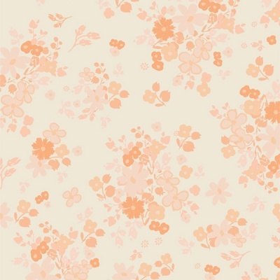 Tecido AGF | Nectarine Fusion - Blooming Soul