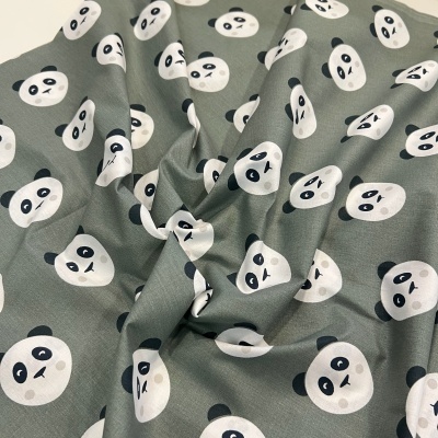 Tecido Le Tissu by Domotex | Pandas - Caqui