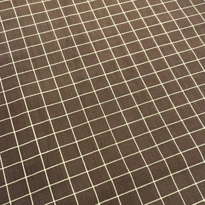Tecido Country | Checks - Castanho
