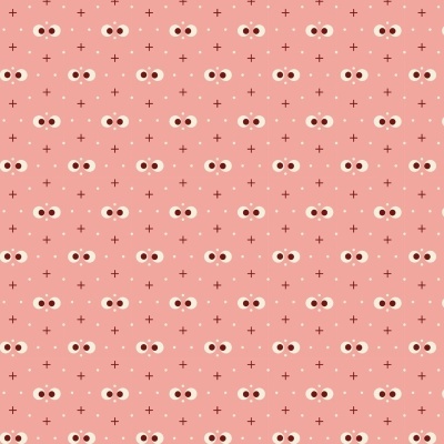 Tecido EQP | Peek-a-Boo - Rose