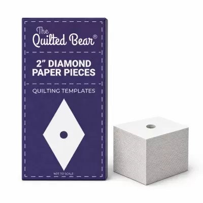 Quilted Bear | Templates de Papel - 100 unidades