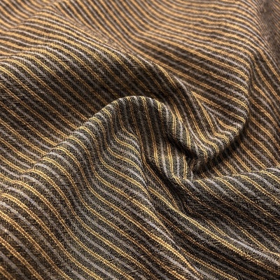 Tecido Japonês | Stripes - Castanho