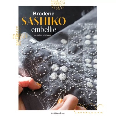 Livro | Nami Horikawa - Broderie Sashiko Embellie