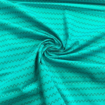 FABRICART | Ondas - Jade