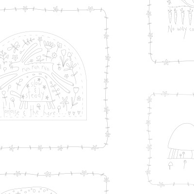 Painel Anni Downs | Slow & Steady - DV7441