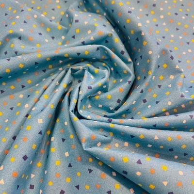 Tecido Le Tissu by Domotex | Geometric - Petróleo