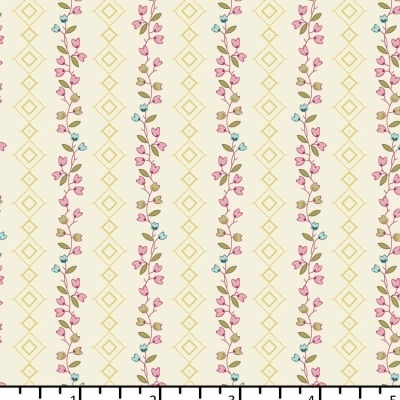 Tecido EQP | Back in the Day - Clematis Cotton