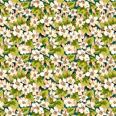 Tecido Liberty | Tree of Life - Somerset Hedgerow Teal